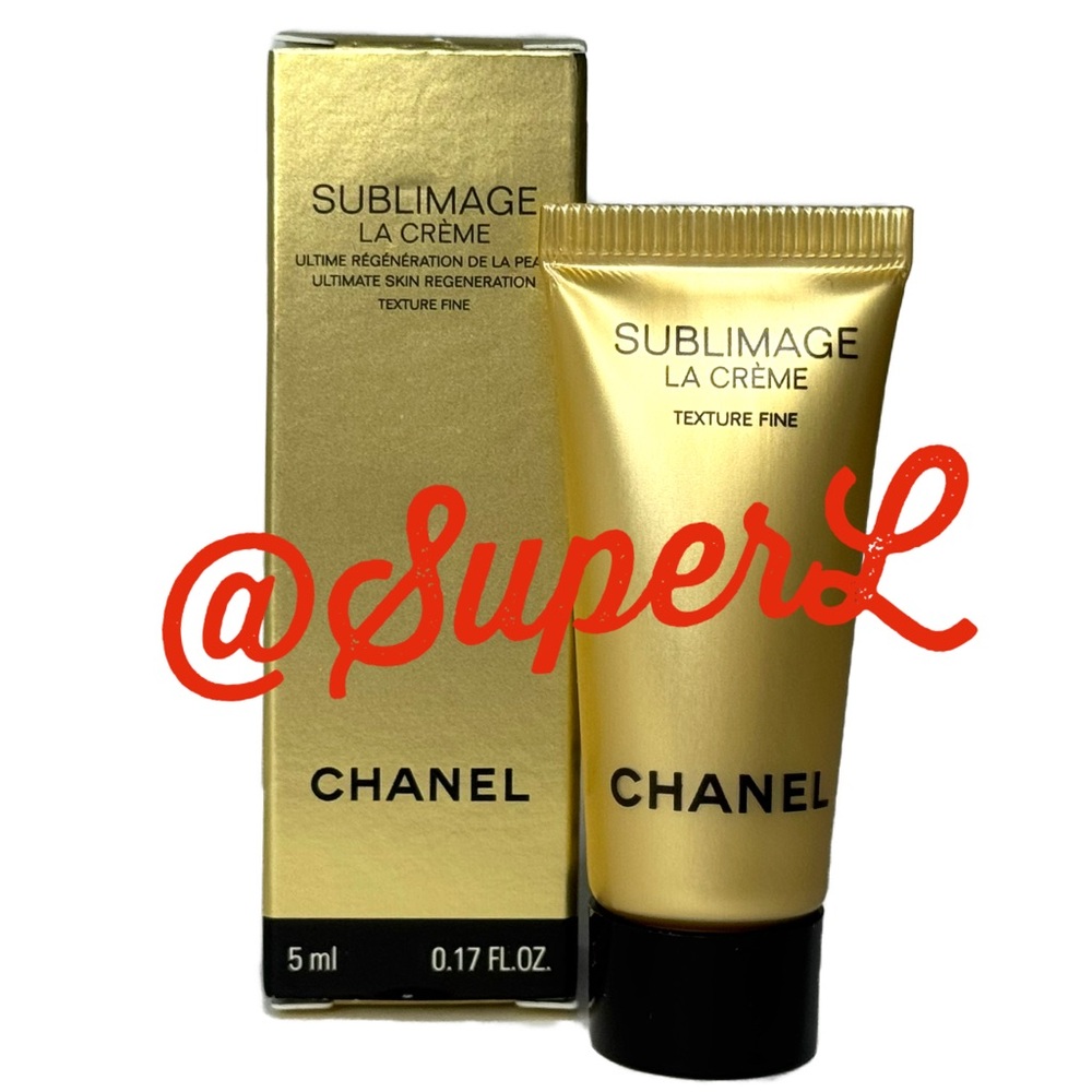 NEW Chanel Sublimage La Crรจme Texture Fine Moisturizer Lotion Primer Face Cream
